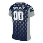 custom uconn huskies stacked rectangle blue jersey best selling