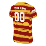 custom usc trojans art stripe red jersey best selling