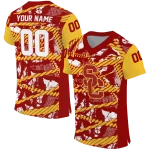 custom usc trojans camo shatter red jersey best selling