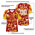 custom usc trojans camo shatter red jersey best selling