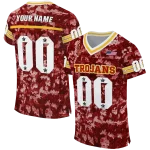 custom usc trojans camouflage abstract red jersey best selling
