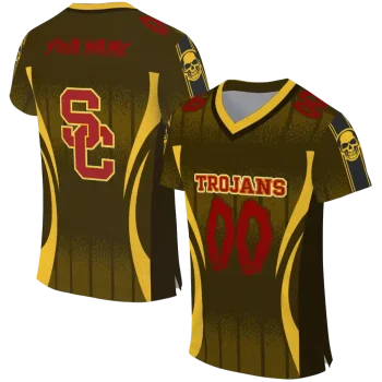 custom usc trojans dynamic dots yellow jersey best selling