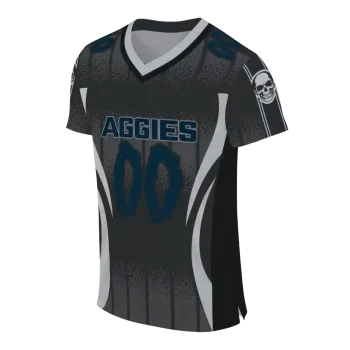 custom utah state aggies dynamic dots grey jersey fashion forward
