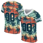 custom utah state aggies horizon palm sunset jersey best selling