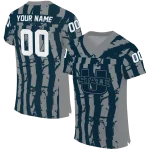 custom utah state aggies stripe splatter navy jersey best selling