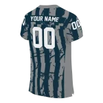 custom utah state aggies stripe splatter navy jersey best selling