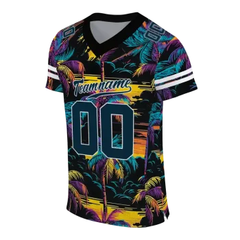 custom utah state aggies sundown palm jersey fashion forward