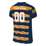 custom utep miners layered grids blue jersey best selling