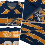 custom utep miners layered grids blue jersey best selling