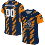 custom utep miners stripe block blue jersey best selling