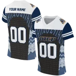 custom utep miners tire arrows blue black white jersey best selling