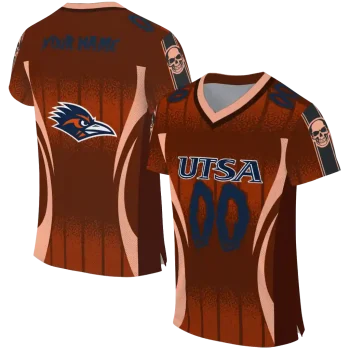 custom utsa roadrunners dynamic dots blue jersey best selling