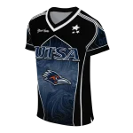 custom utsa roadrunners halftone slant orange black jersey best selling