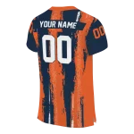 custom utsa roadrunners striped texture orange jersey best selling