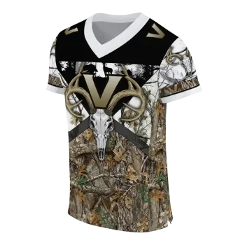 custom vanderbilt commodores antler skull camouflage hunting jersey fashion forward