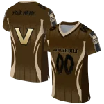 custom vanderbilt commodores dynamic dots gold jersey best selling