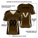 custom vanderbilt commodores dynamic dots gold jersey best selling