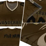 custom vanderbilt commodores dynamic dots gold jersey best selling