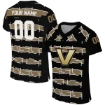 custom vanderbilt commodores layered grids black jersey best selling
