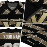 custom vanderbilt commodores layered grids black jersey best selling