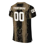 custom vanderbilt commodores rugged stripes black jersey best selling