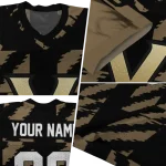 custom vanderbilt commodores stripe block black jersey best selling