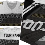 custom vanderbilt commodores tire arrows black white jersey best selling
