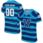 custom villanova wildcats art stripe navy jersey best selling