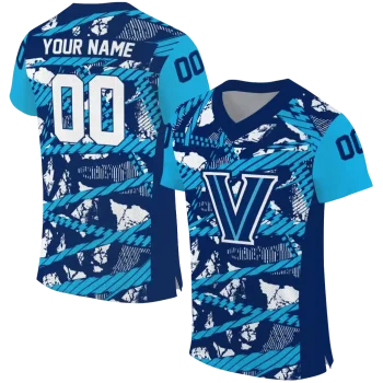 custom villanova wildcats camo shatter navy jersey best selling