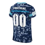 custom villanova wildcats camouflage abstract navy jersey best selling