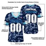 custom villanova wildcats camouflage abstract navy jersey best selling
