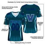 custom villanova wildcats dynamic dots light blue jersey best selling