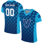 custom villanova wildcats stacked rectangle navy jersey best selling