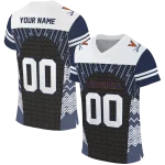 custom virginia cavaliers tire arrows blue black white jersey best selling