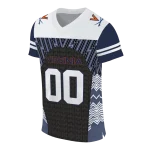 custom virginia cavaliers tire arrows blue black white jersey best selling