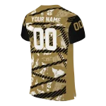 custom wake forest demon deacons camo shatter gold jersey best selling