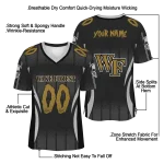 custom wake forest demon deacons dynamic dots black jersey best selling