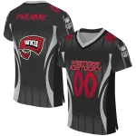 custom western kentucky hilltoppers dynamic dots black jersey best selling
