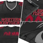 custom western kentucky hilltoppers dynamic dots black jersey best selling