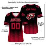 custom western kentucky hilltoppers halftone sweep black jersey best selling