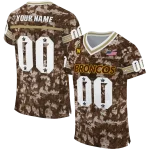 custom western michigan broncos camouflage abstract brown jersey best selling