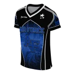 customized air force falcons halftone slant blue black jersey best selling
