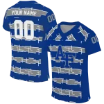 customized air force falcons layered grids blue jersey best selling