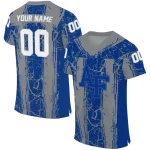 customized air force falcons rugged stripes blue jersey best selling