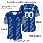 customized air force falcons stripe block blue jersey best selling