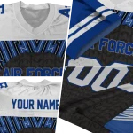 customized air force falcons tire arrows blue black white jersey best selling