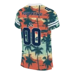 customized akron zips horizon palm sunset jersey best selling