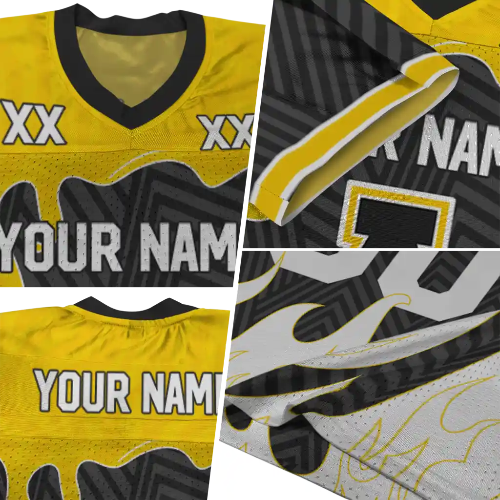 customized appalachian state mountaineers dripping flames black white jersey new arrival customized appalachian state mountaineers dripping flames black white jersey new arrival