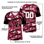 customized arizona cardinals camo shatter red jersey best selling