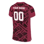 customized arizona cardinals maze lines red jersey best selling